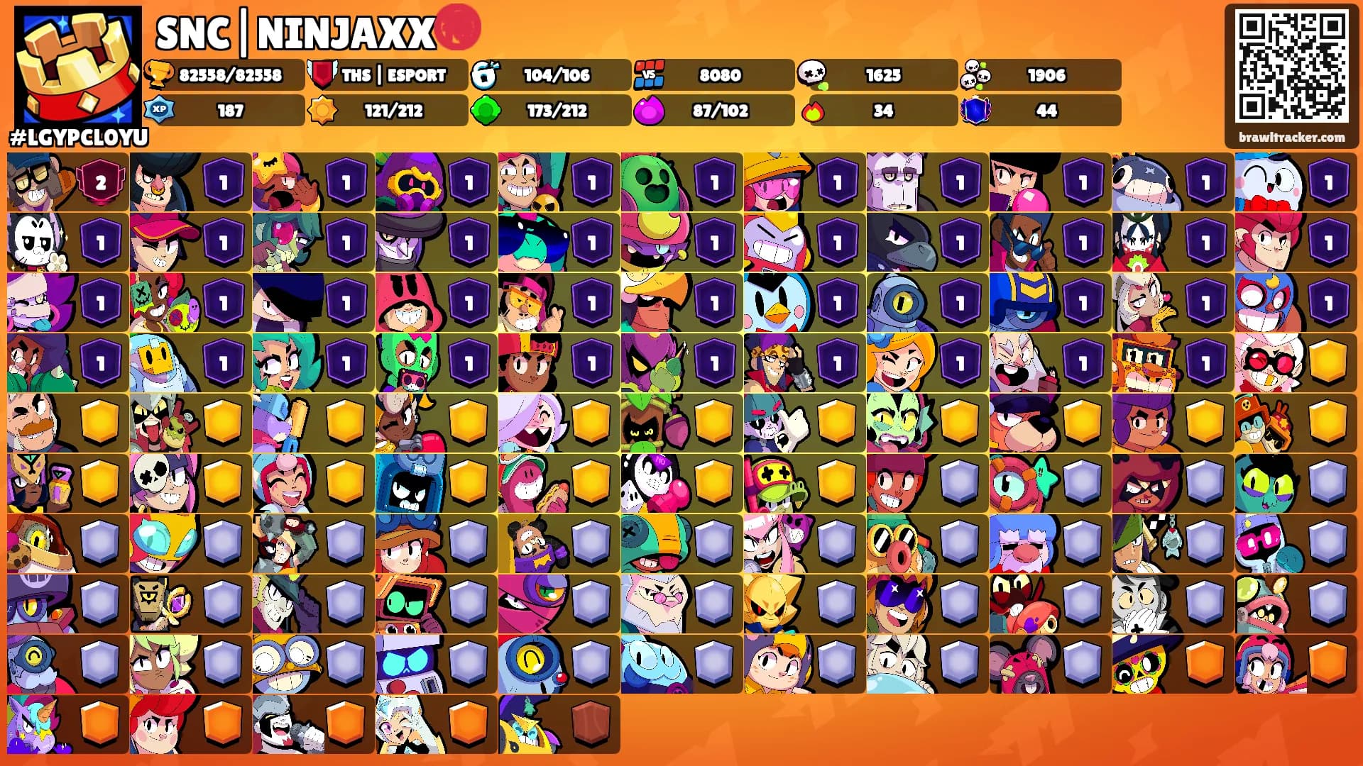 SNC|NINJAXX🉐's Ranks