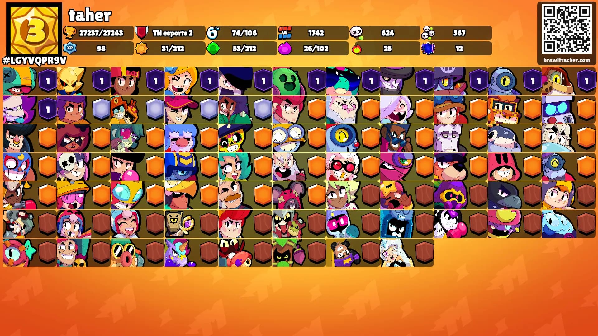 taher's Ranks