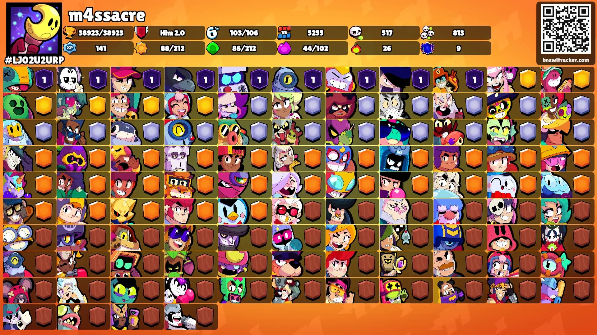 m4ssacre's Ranks