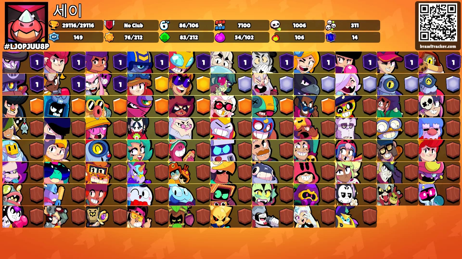 세이's Ranks