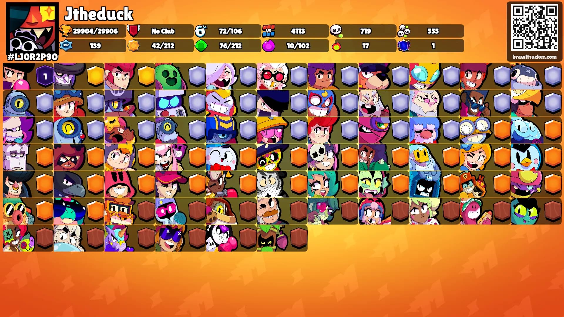 Jtheduck's Ranks