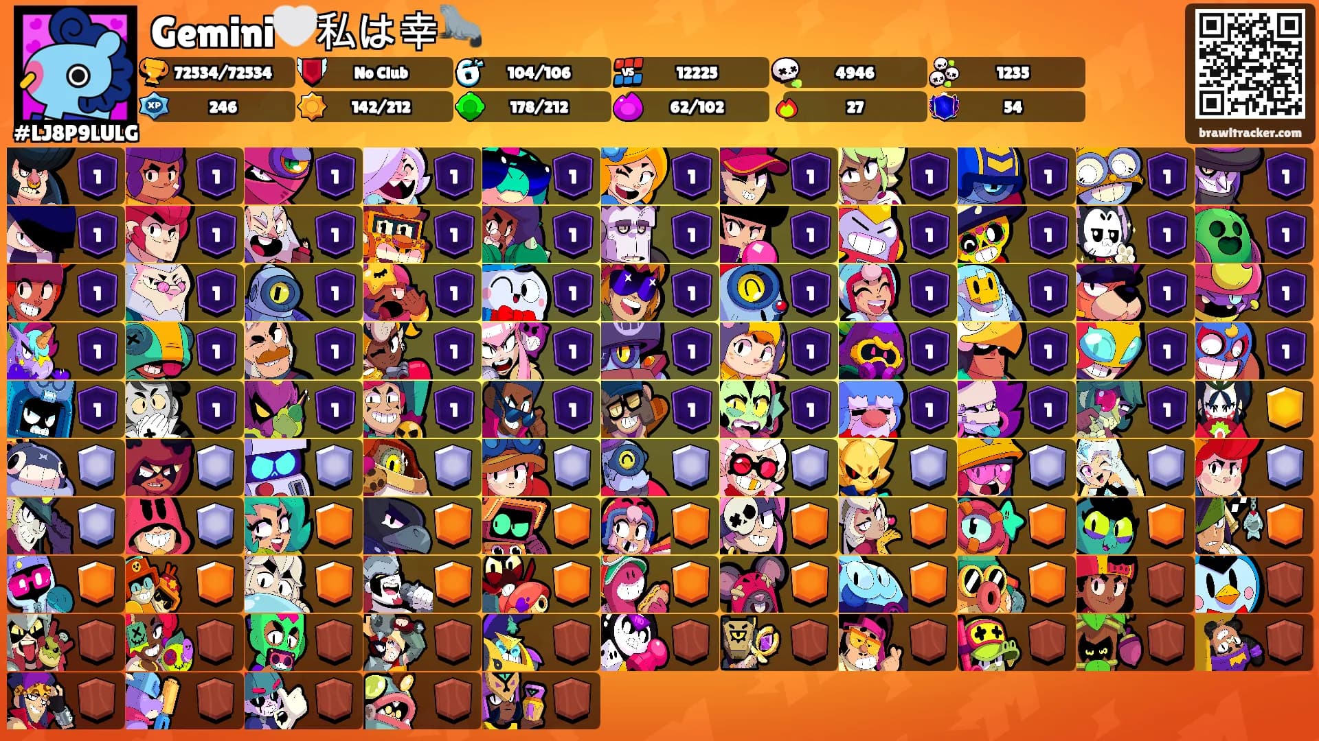 Gemini🤍私は幸🦭's Ranks
