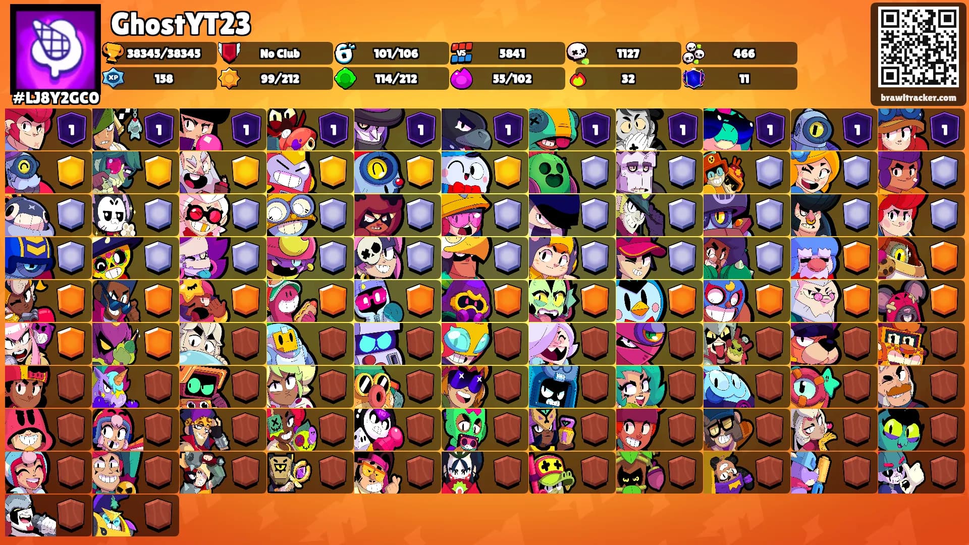 GhostYT23's Ranks