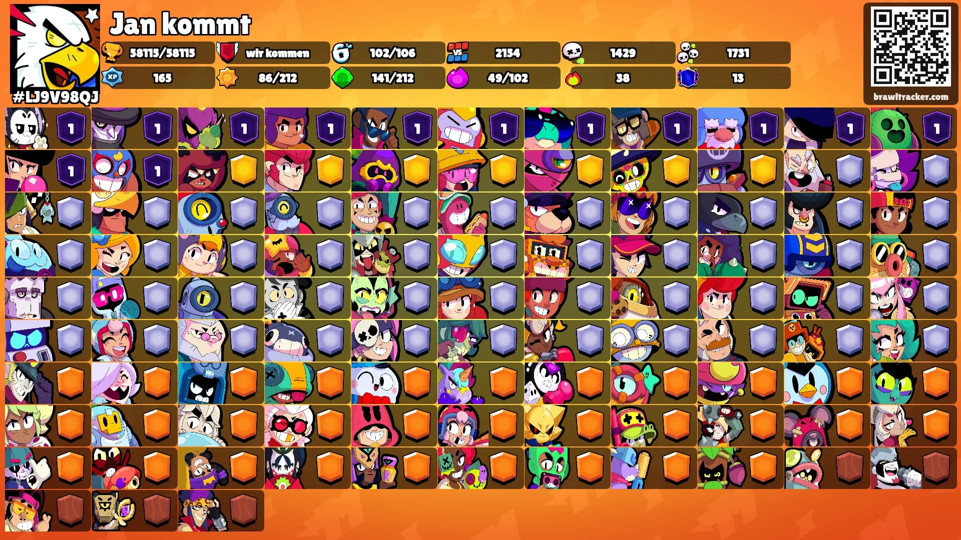 Jan kommt's Ranks