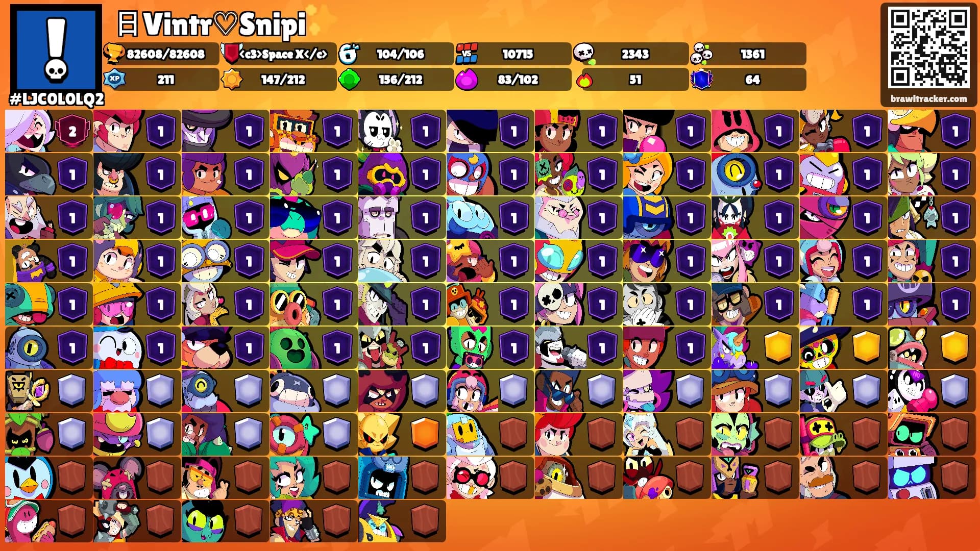 日Vintr♡Snipi✨'s Ranks