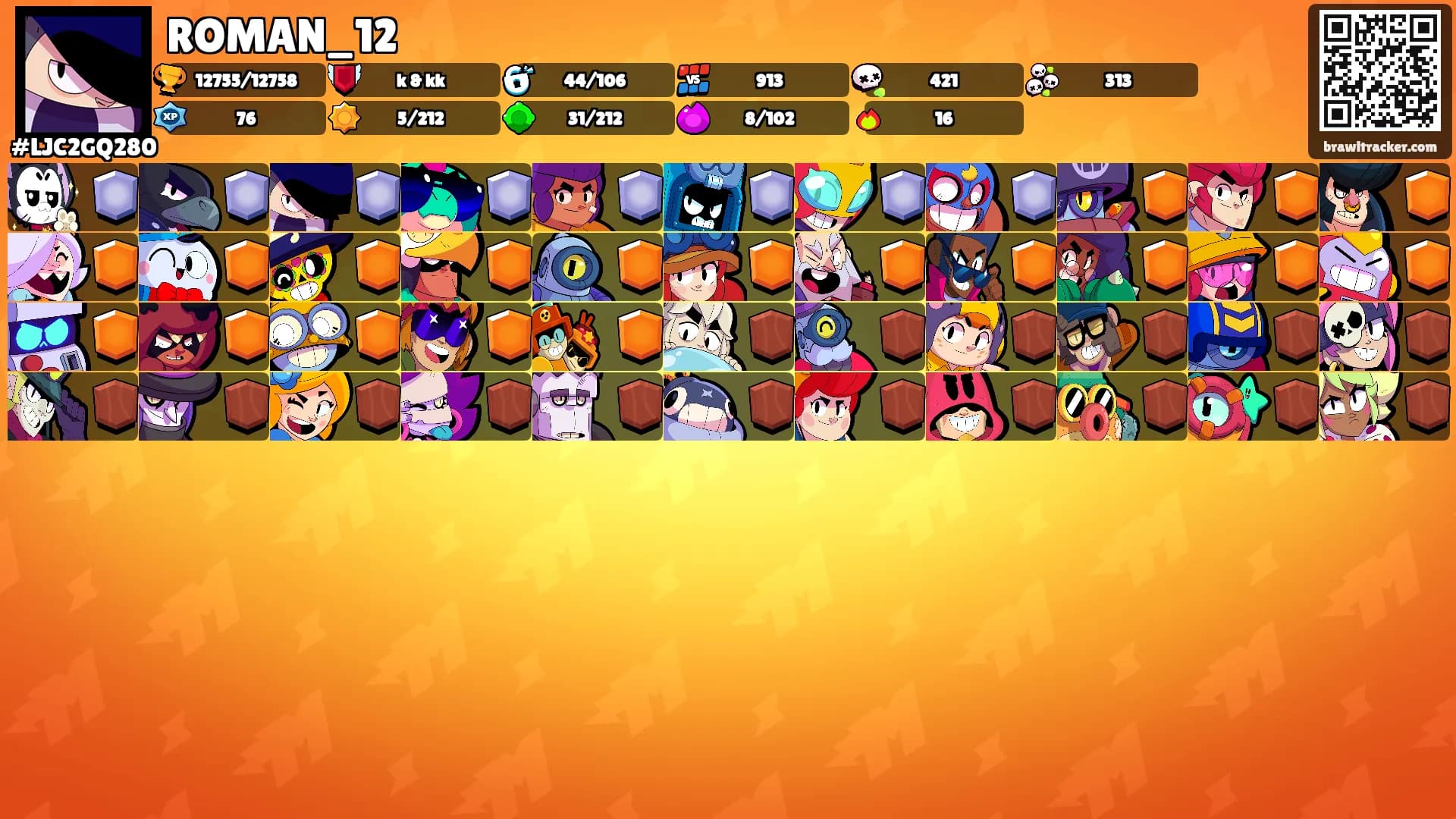 ROMAN_12's Ranks