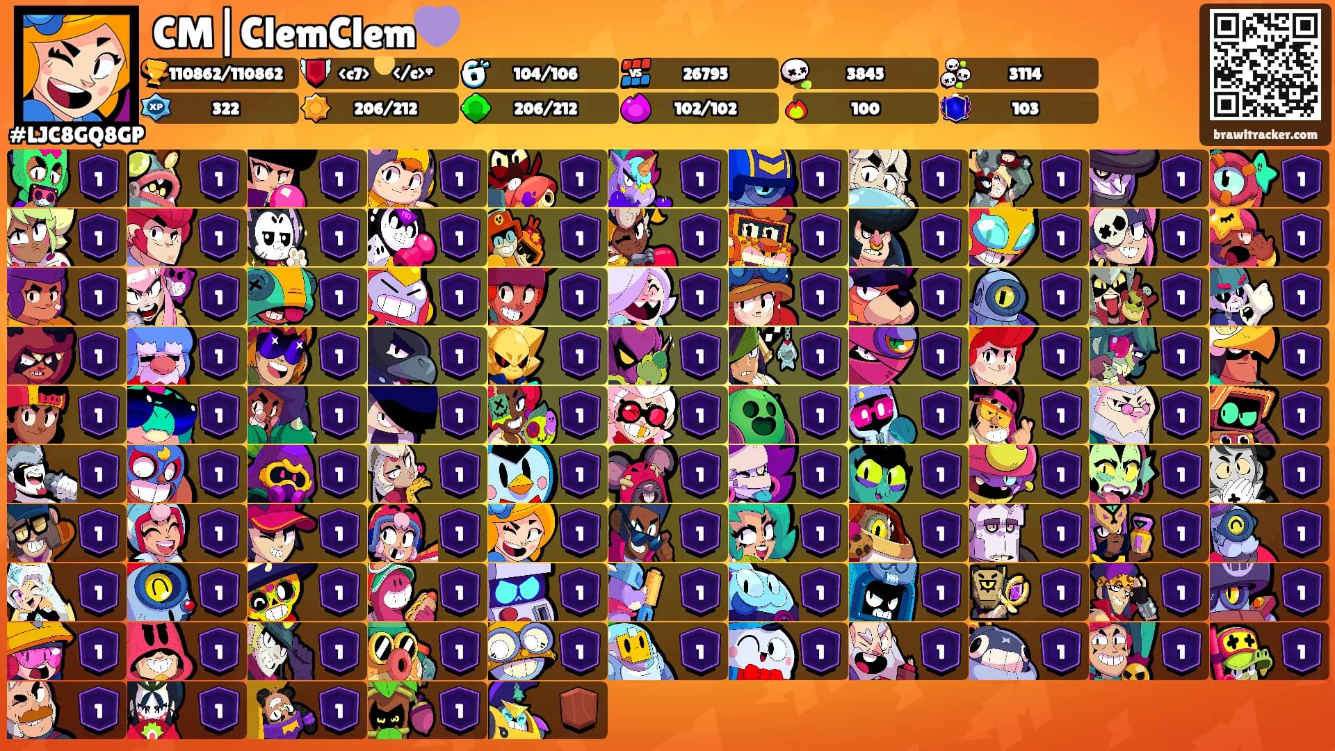 CM|ClemClem💜's Ranks