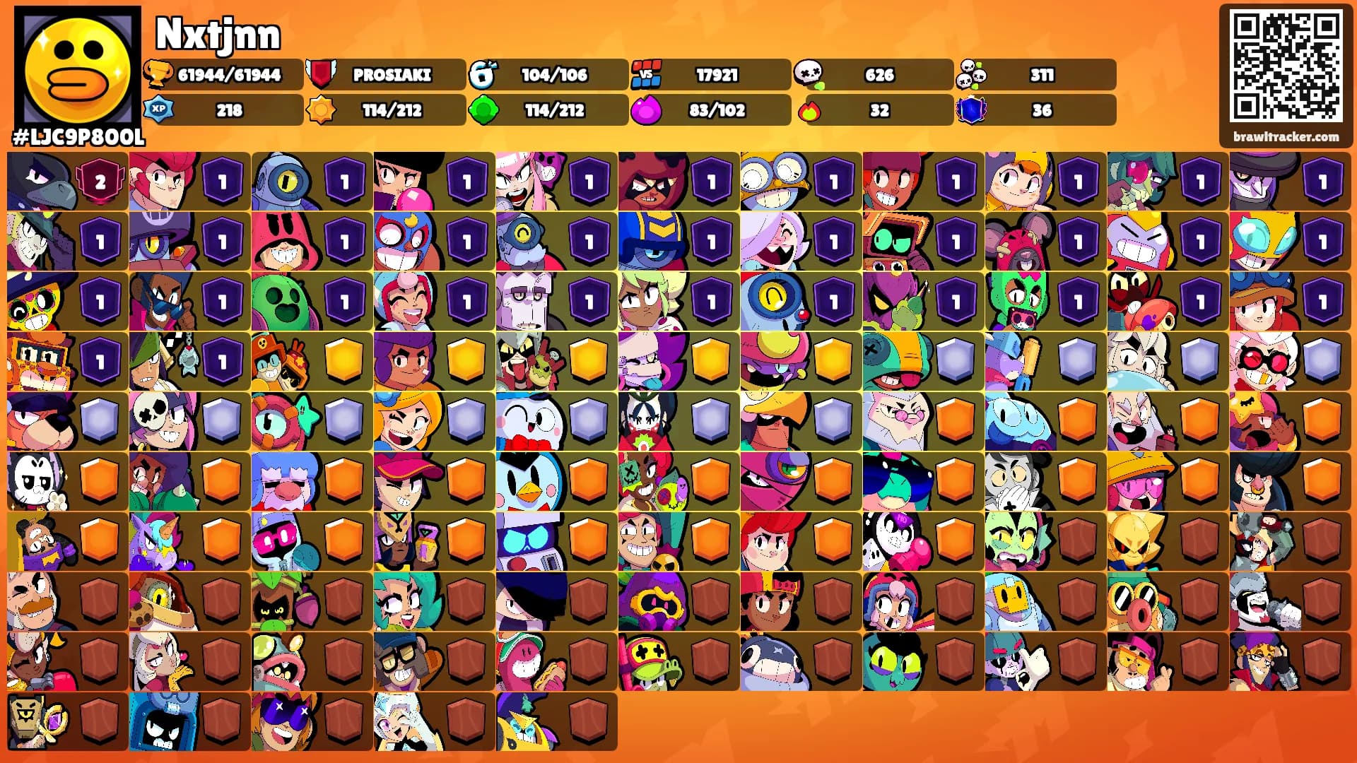 Nxtjnn's Ranks