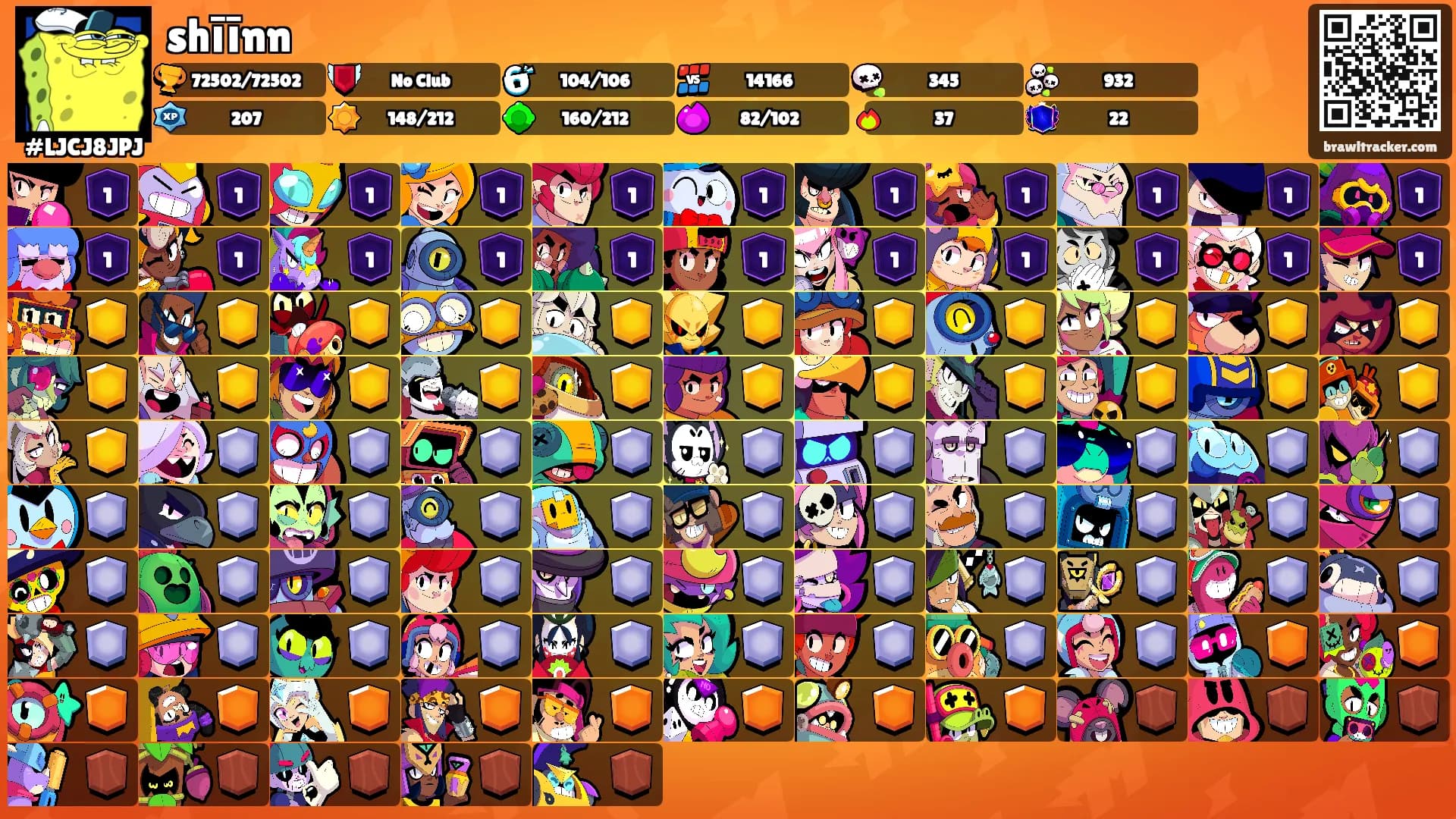 shīīnn's Ranks