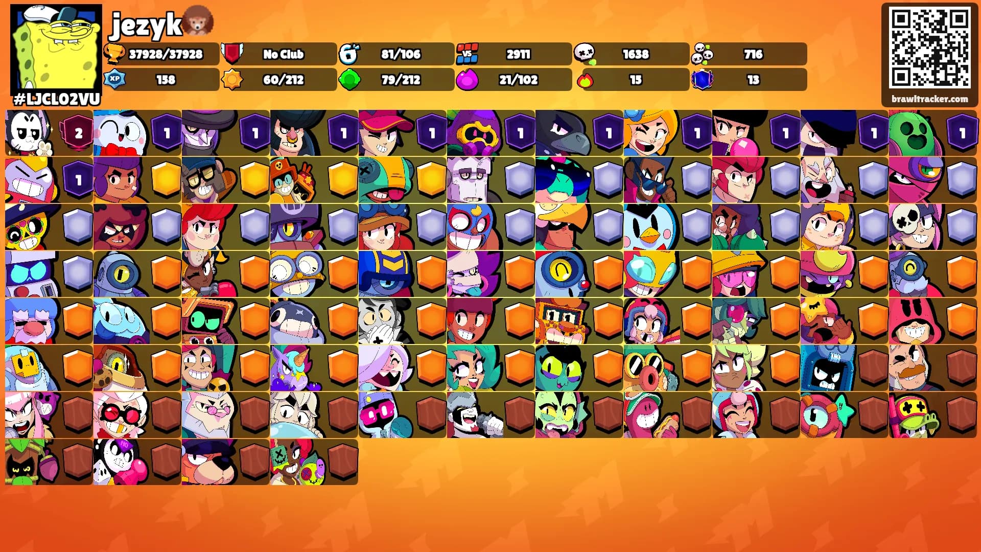jezyk🦔's Ranks