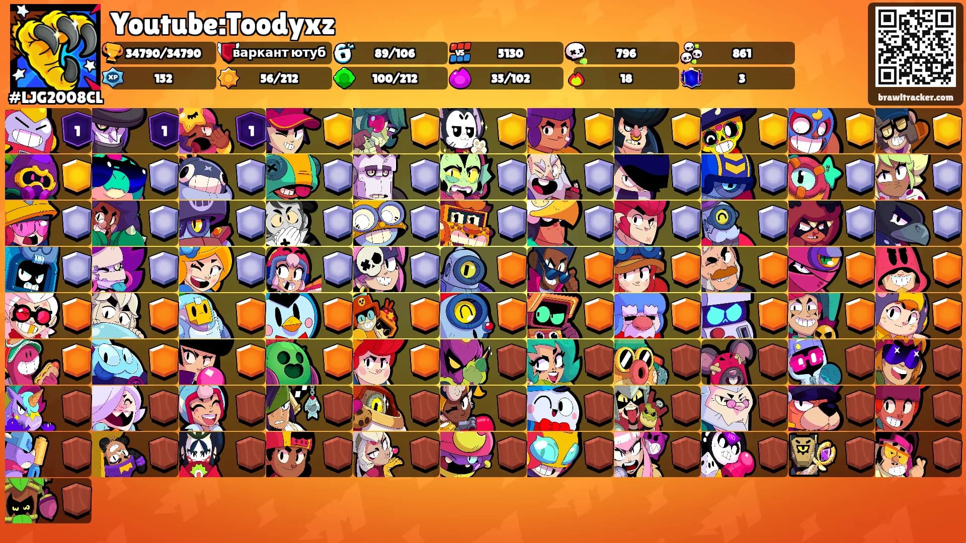 Youtube:Toodyxz's Ranks