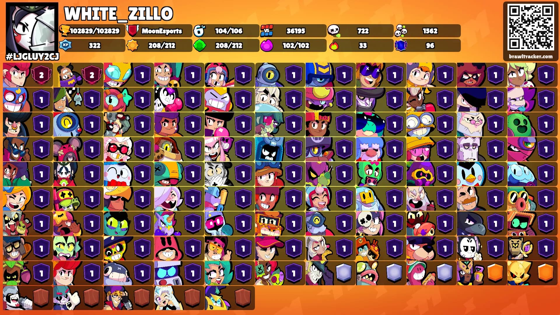 WHITE_ZILLO's Ranks
