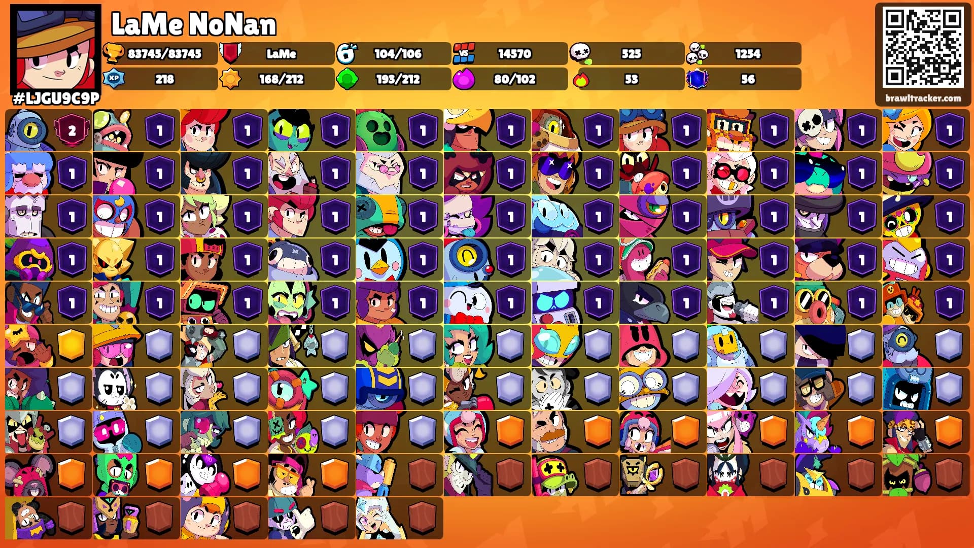 LaMe NoNan's Ranks