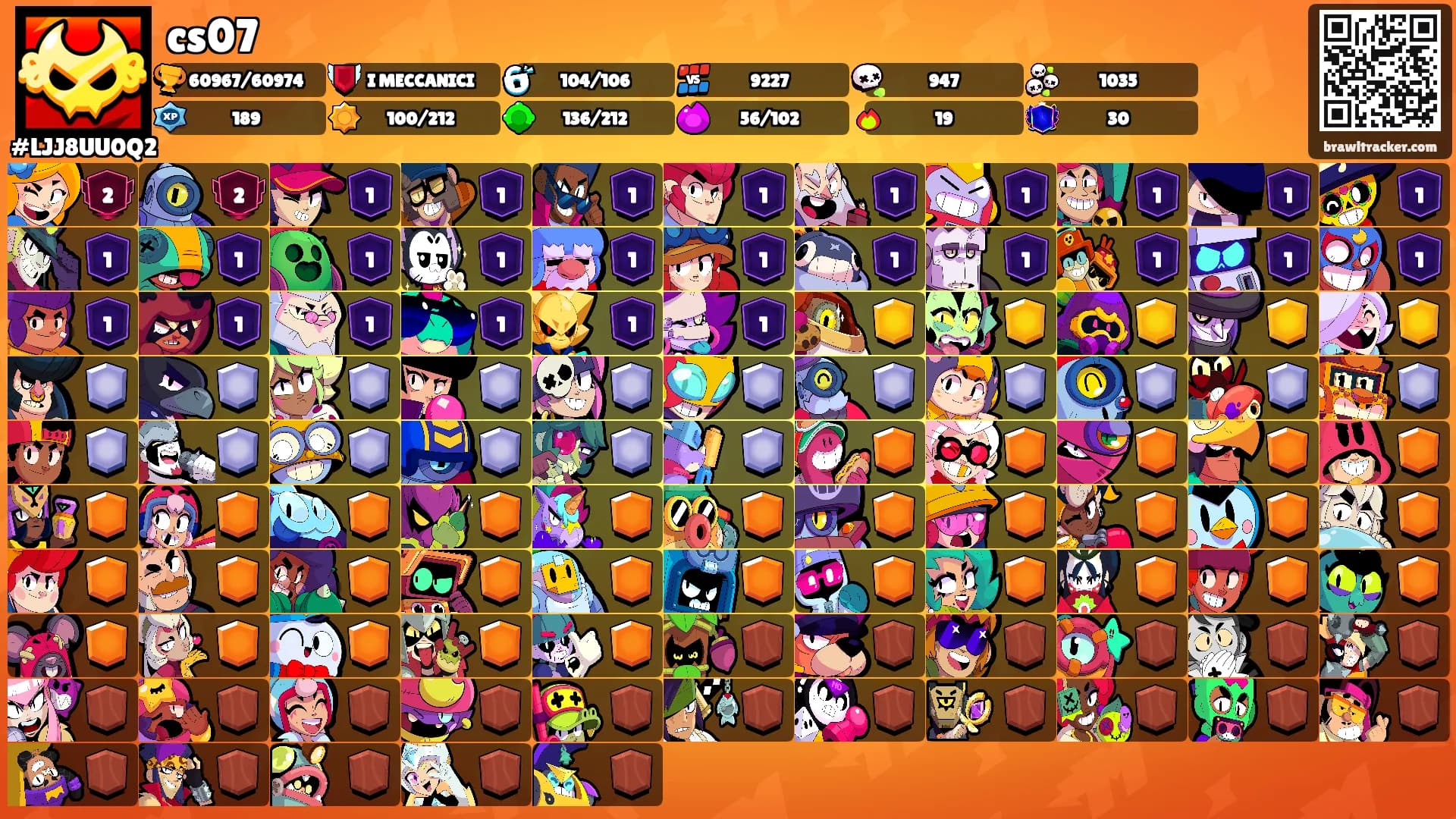 cs07's Ranks
