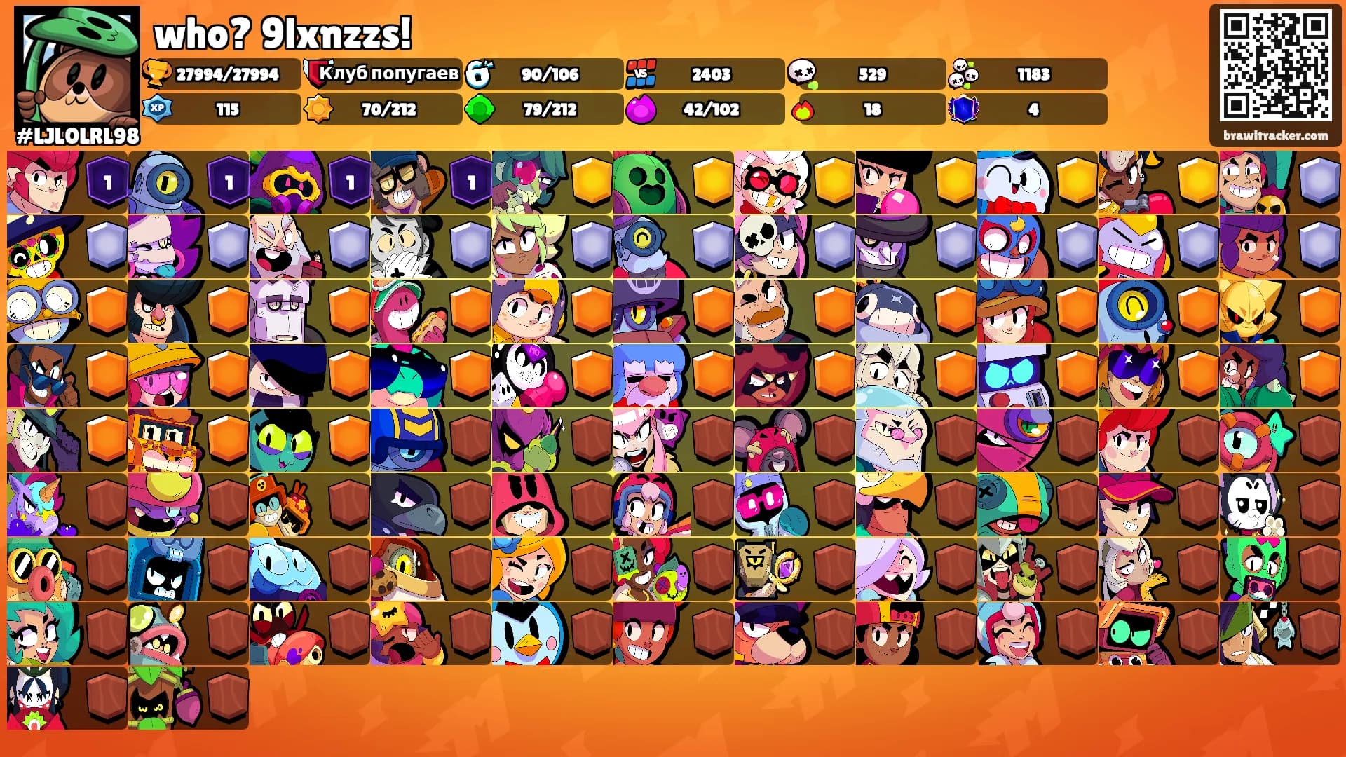 who? 9lxnzzs!'s Ranks