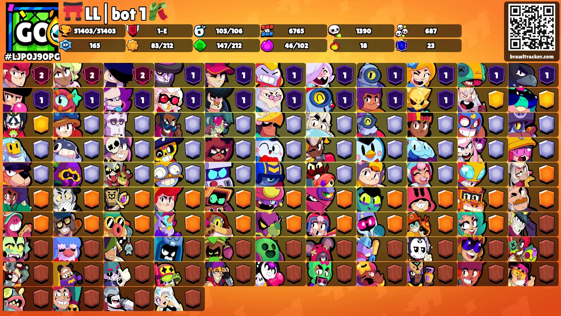 ⛩️ LL|bot 1 🎋's Ranks