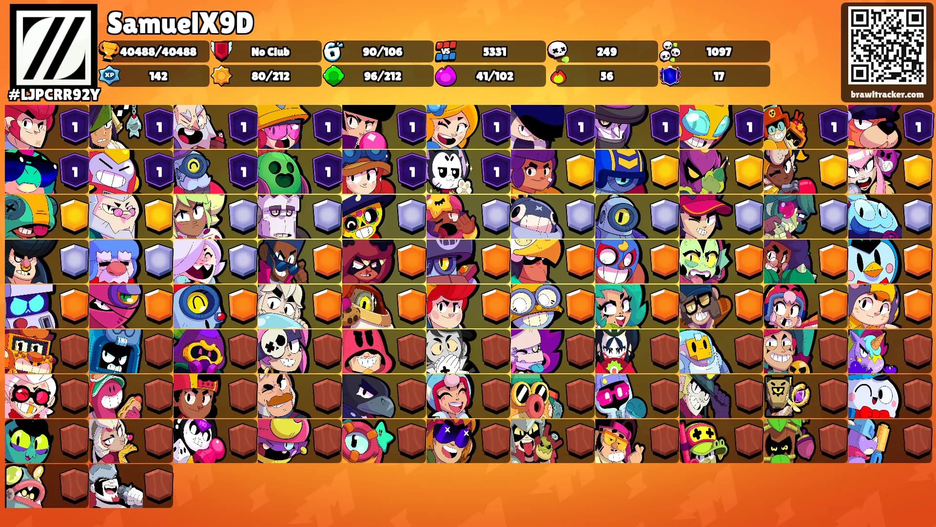 SamuelX9D's Ranks