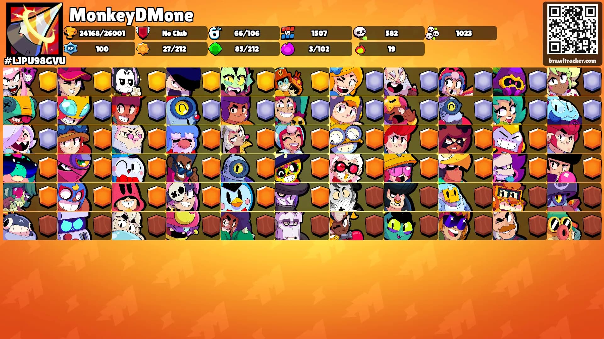 MonkeyDMone's Ranks