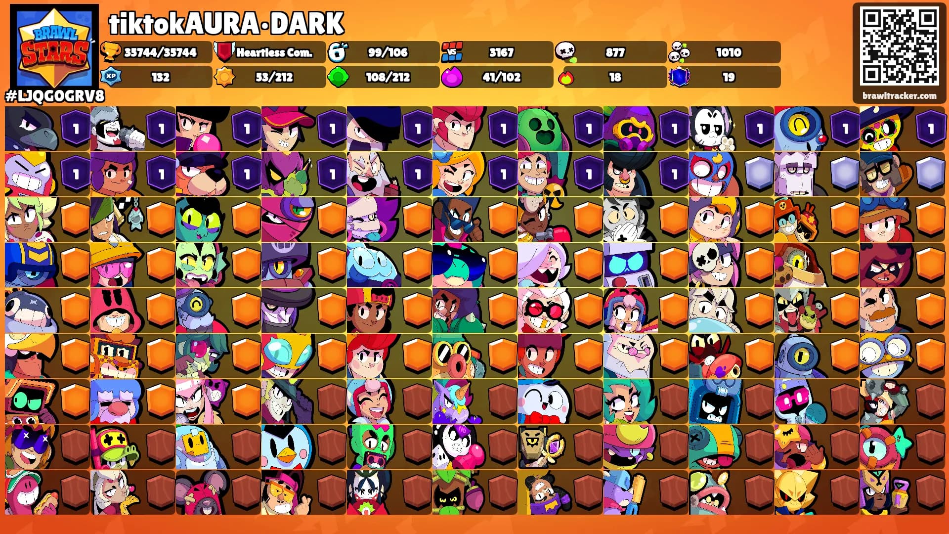 tiktokAURA•DARK's Ranks