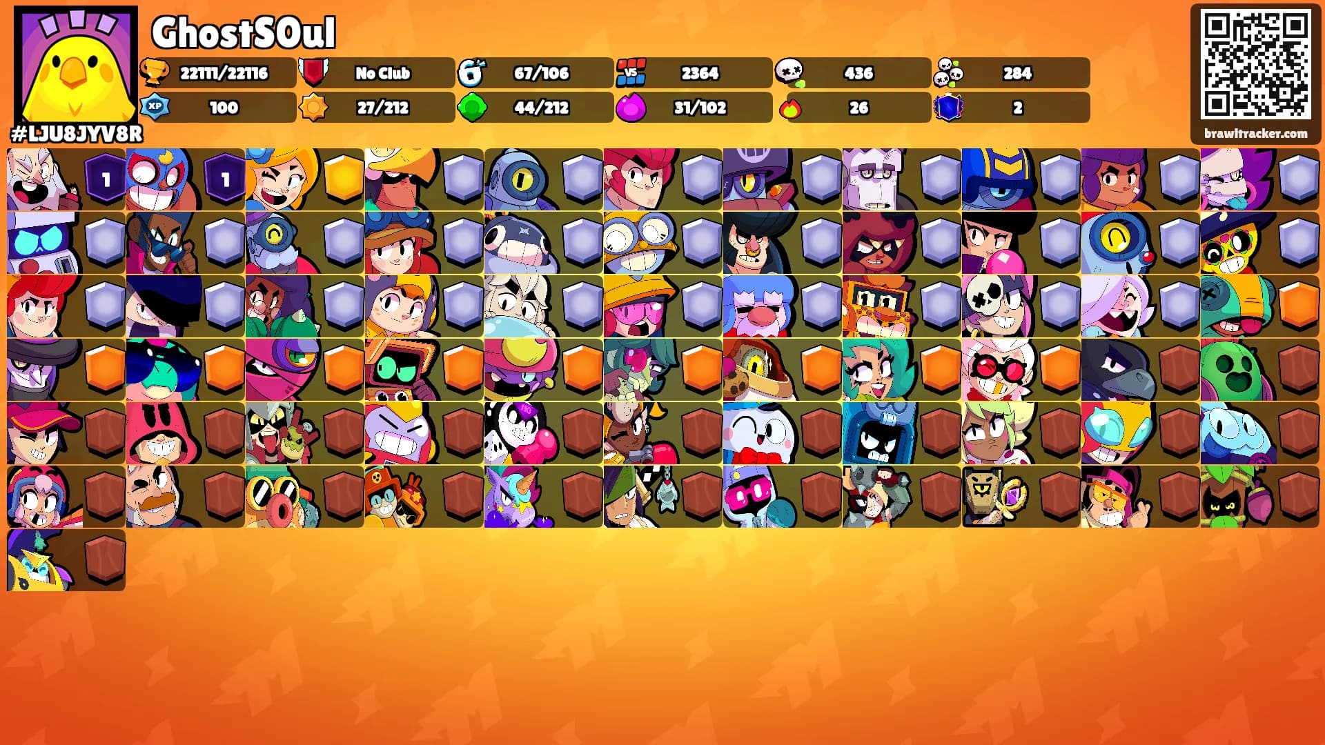 GhostS0ul's Ranks