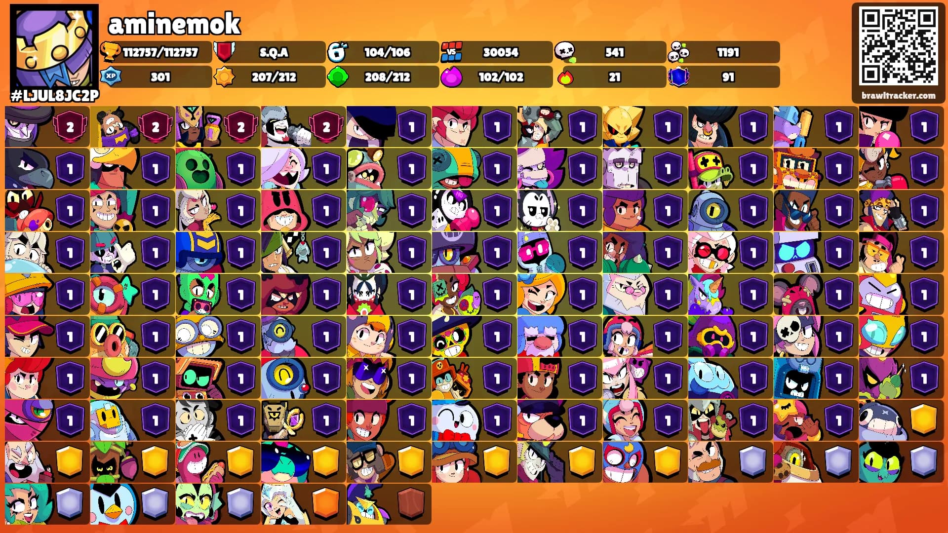 aminemok's Ranks