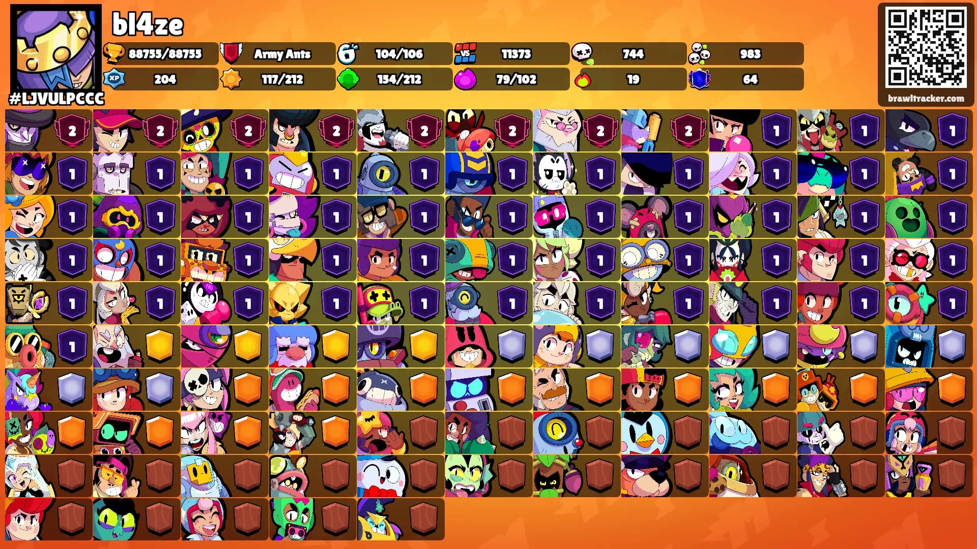 bl4ze's Ranks