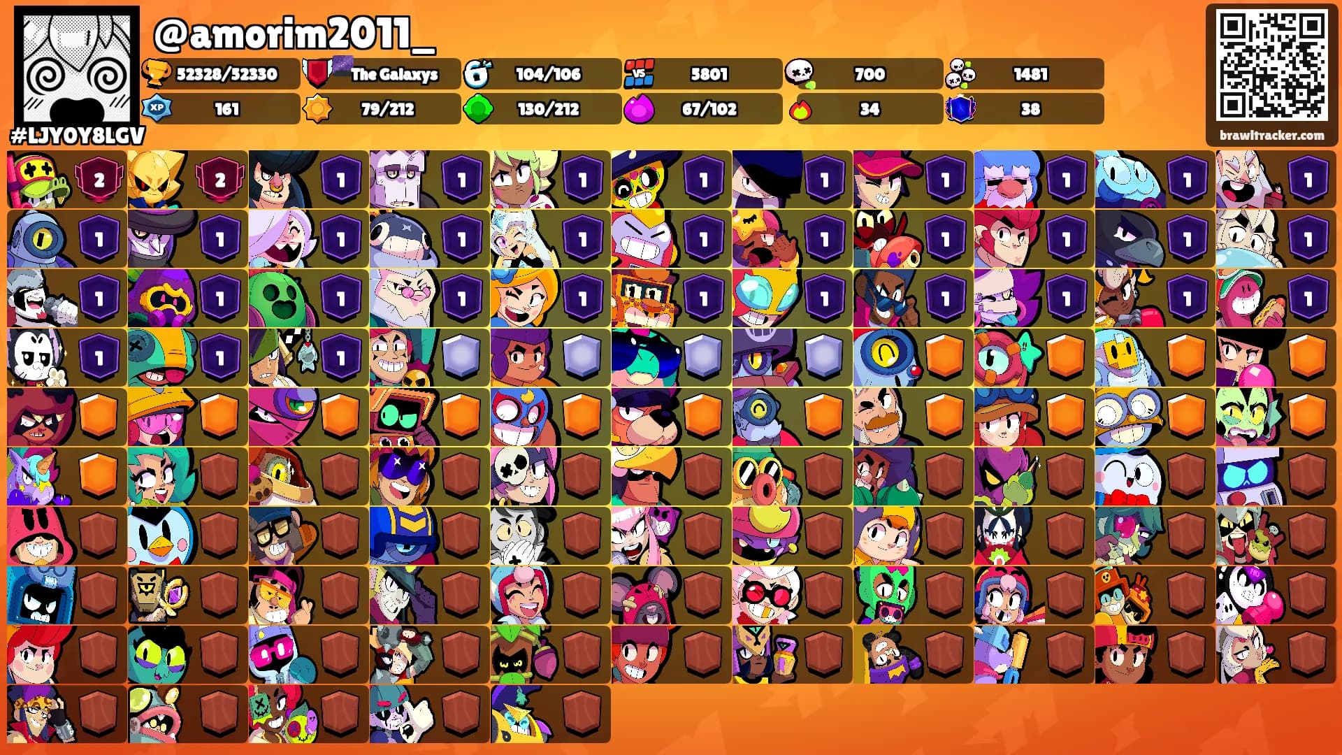 @amorim2011_'s Ranks