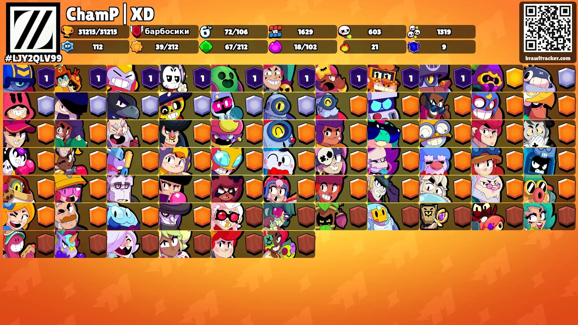 ChamP|XD's Ranks
