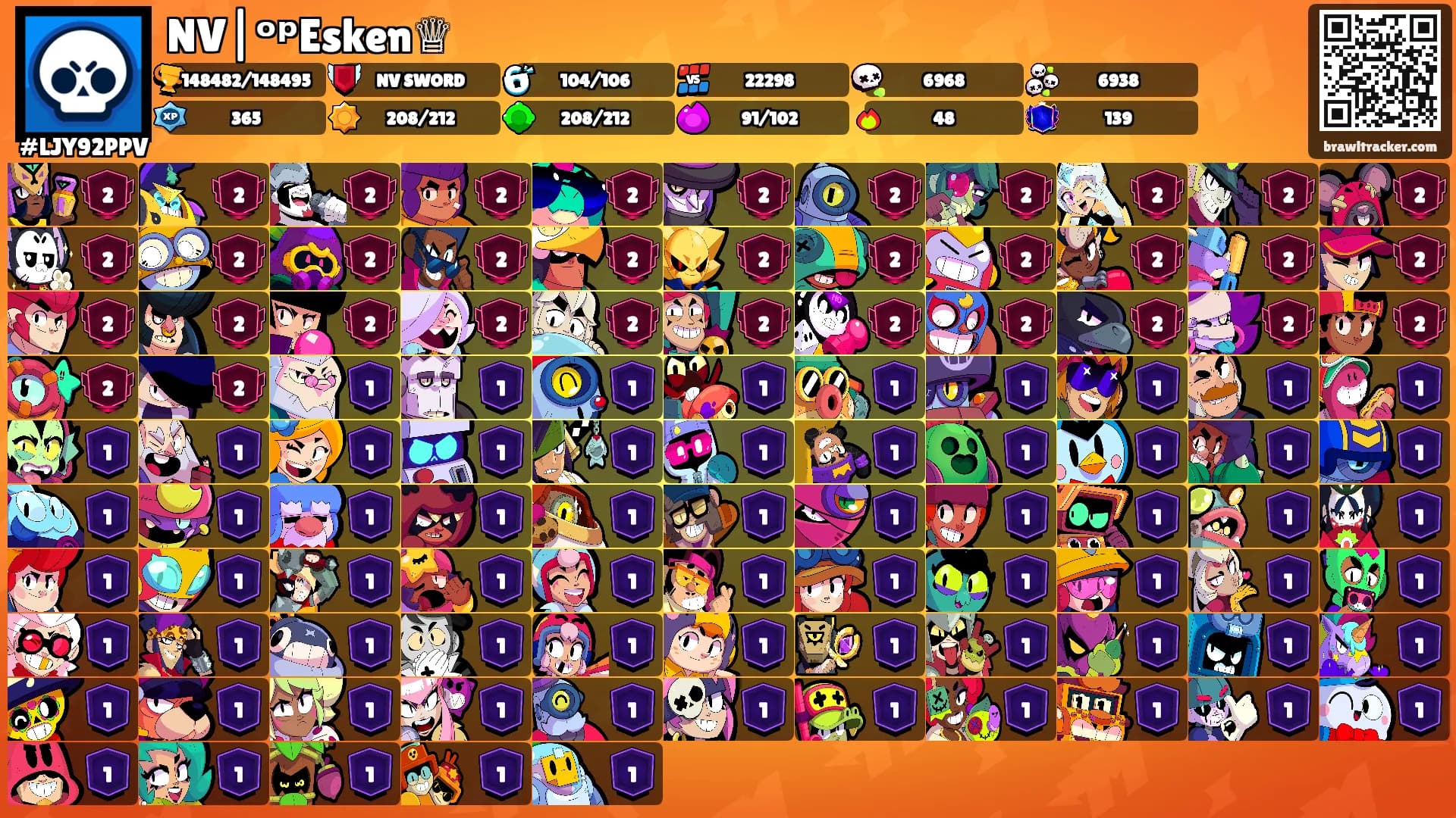 NV|ᵒᵖEsken♕'s Ranks