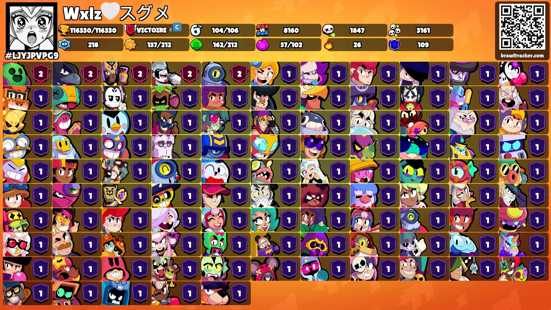 Wxlz🤍スグメ's Ranks