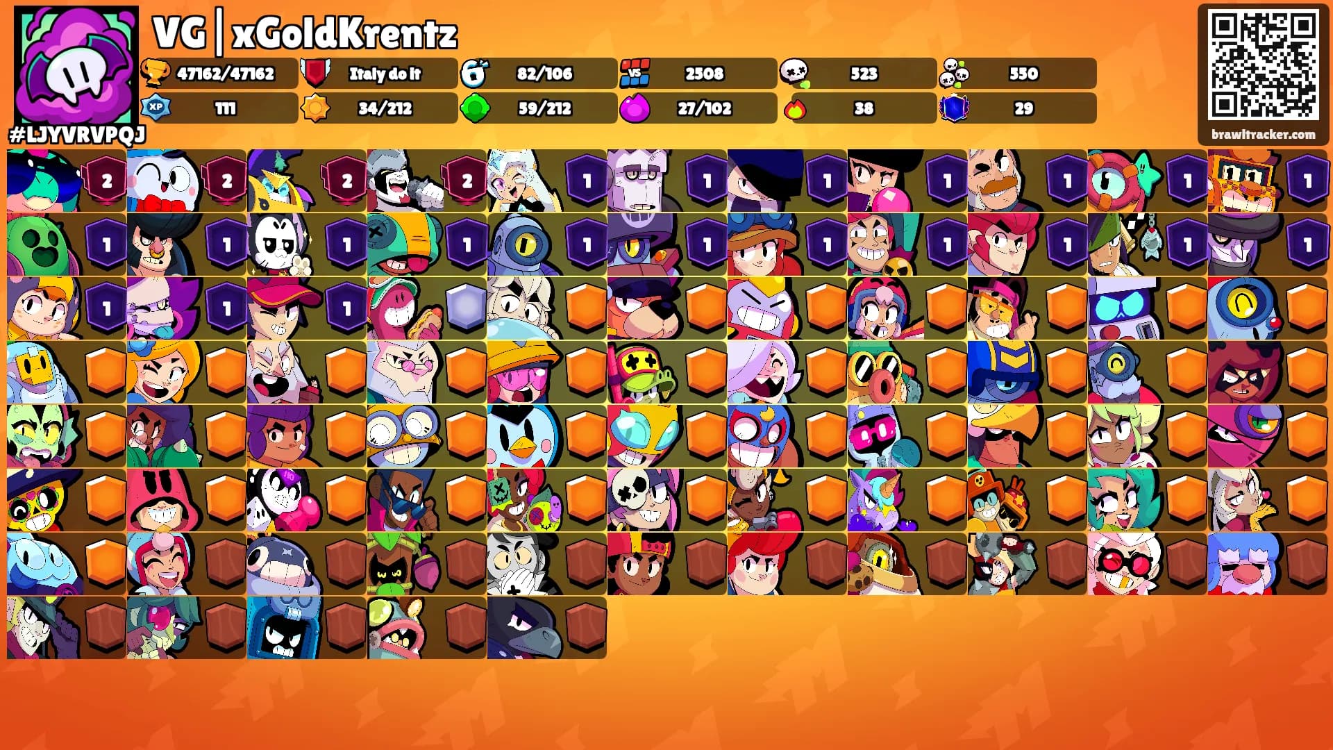 VG|xGoldKrentz's Ranks