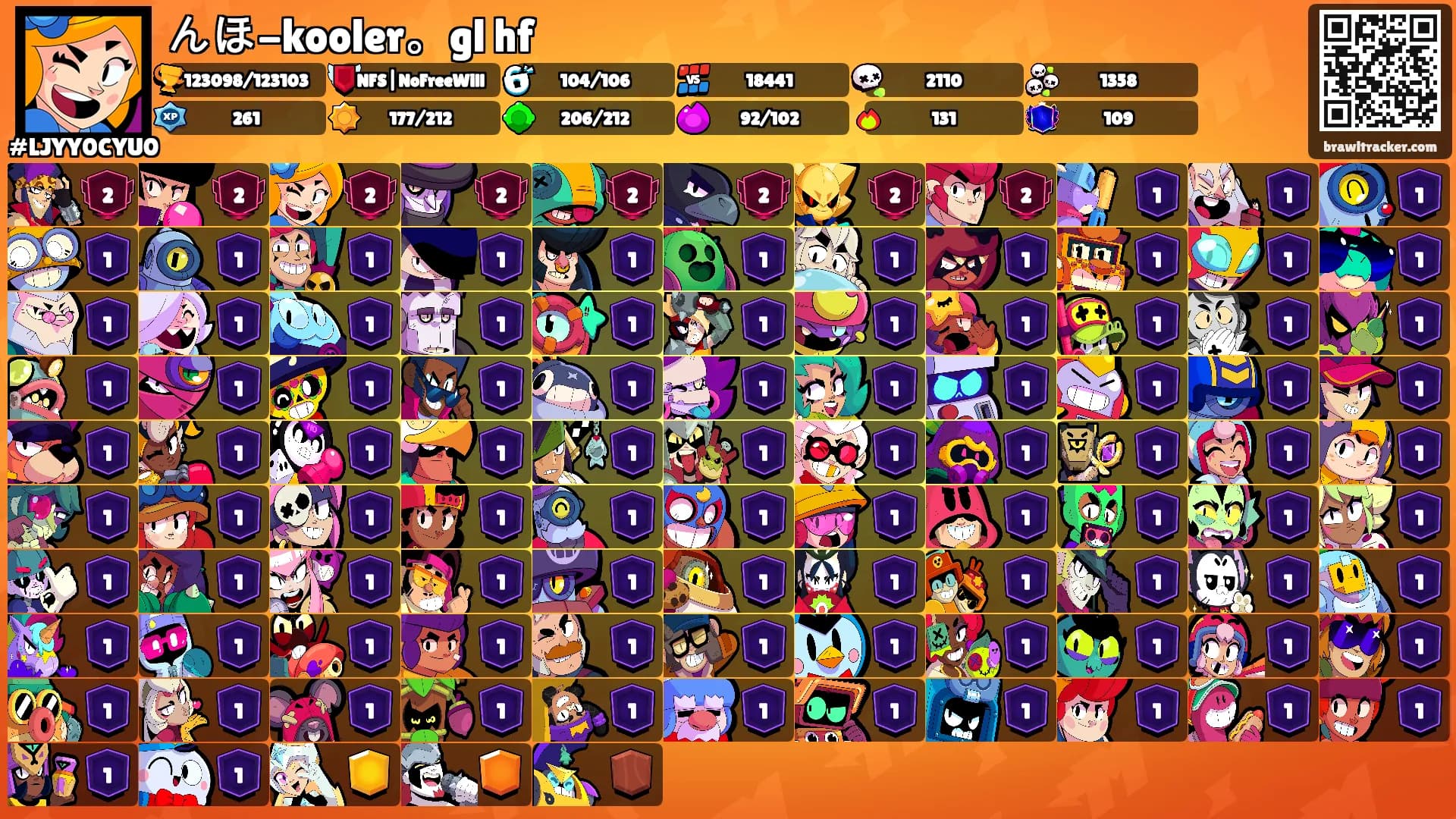 んほ-kooler。gl hf's Ranks