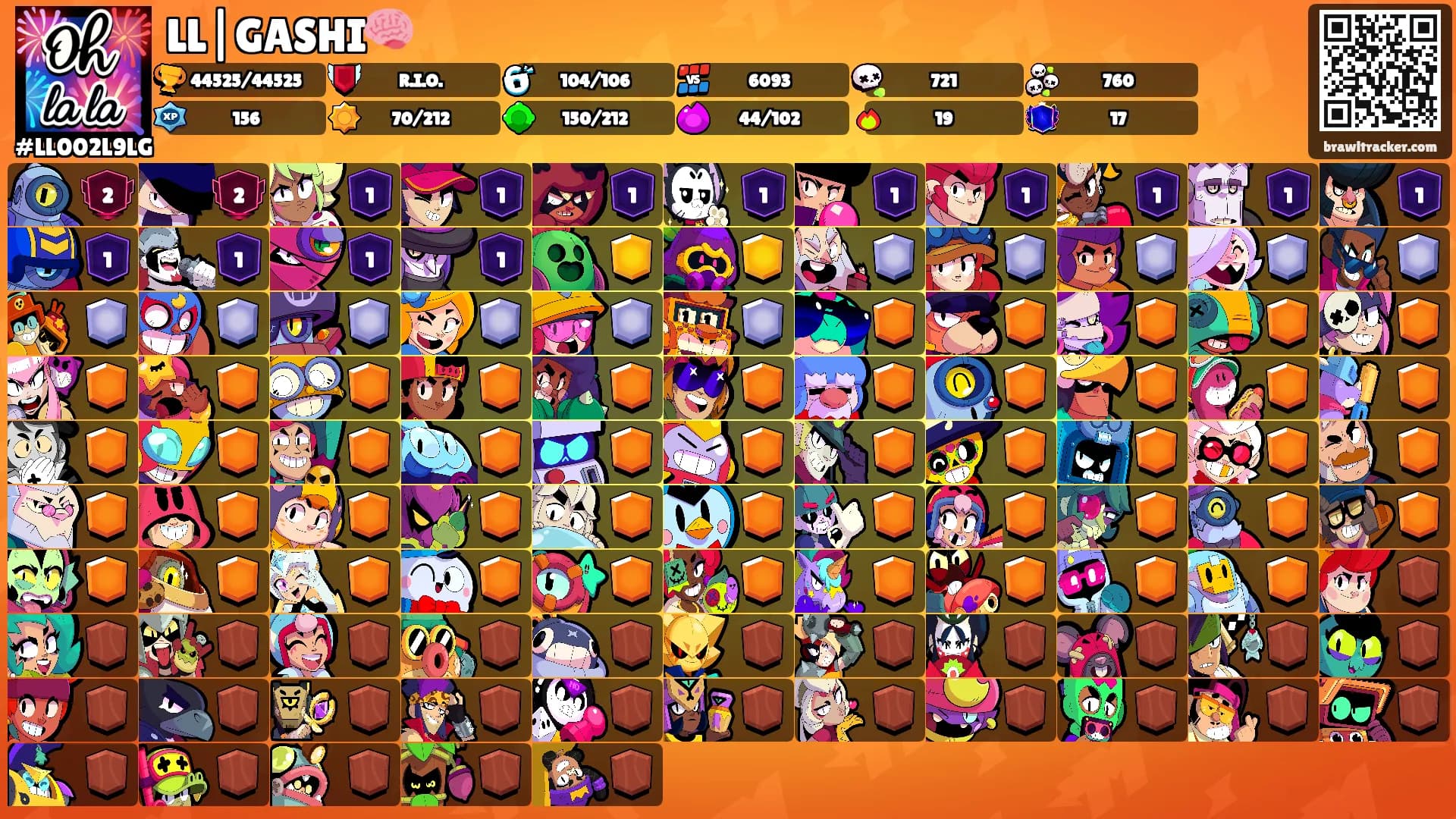 LL|GASHI🧠's Ranks