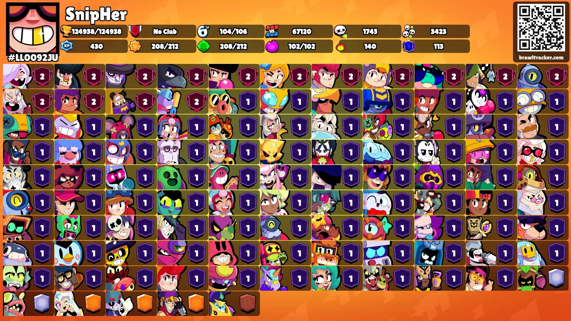 SnipHer's Ranks