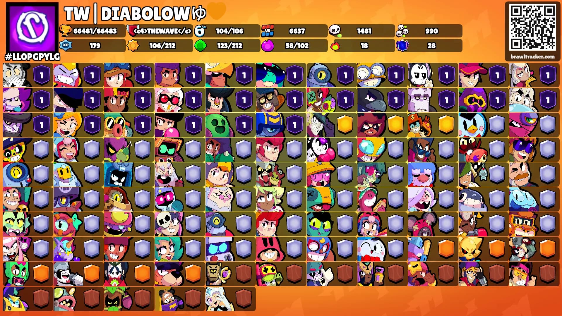 TW|DIABOLOWゆ🧡's Ranks