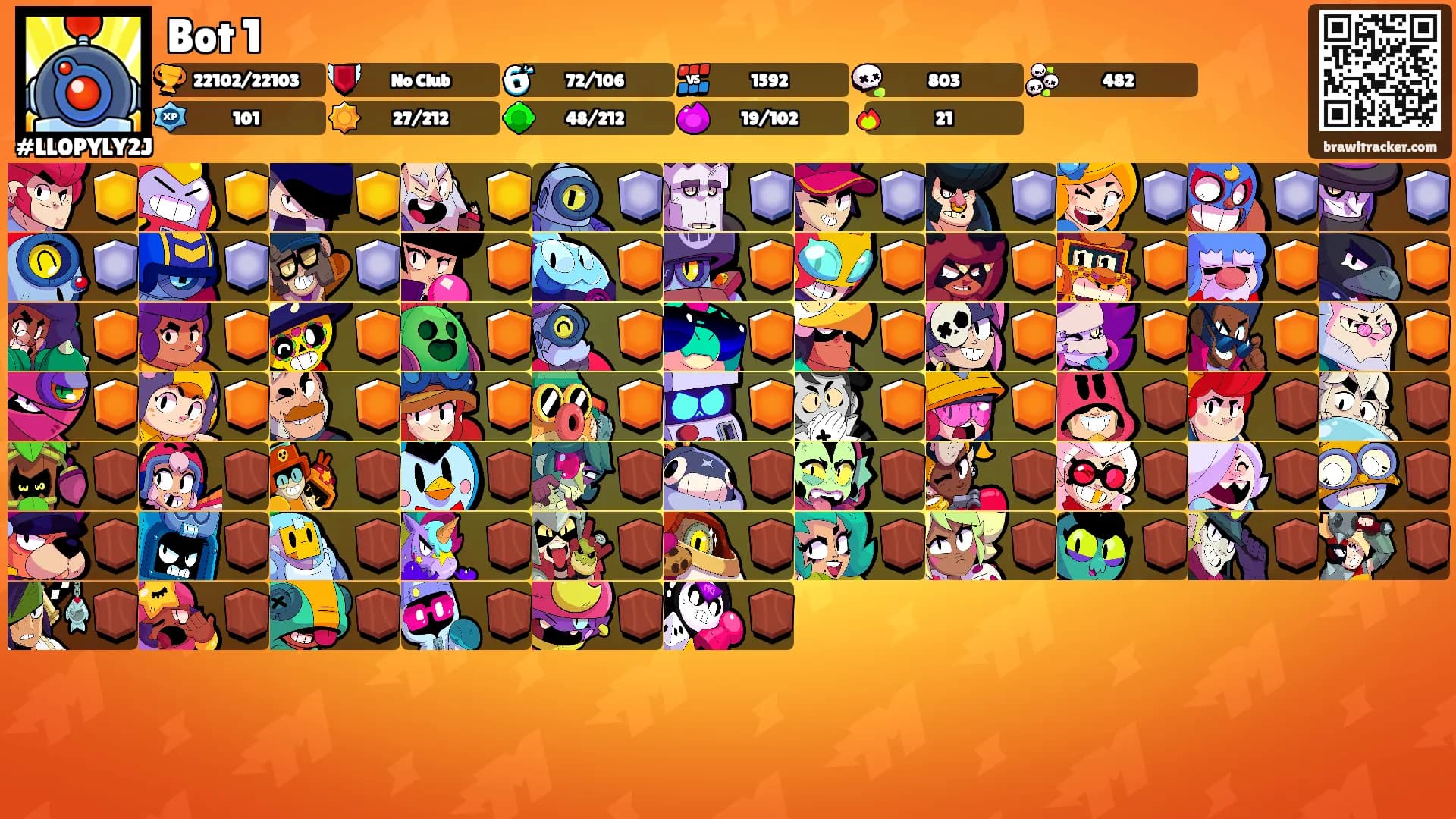 Bot 1's Ranks