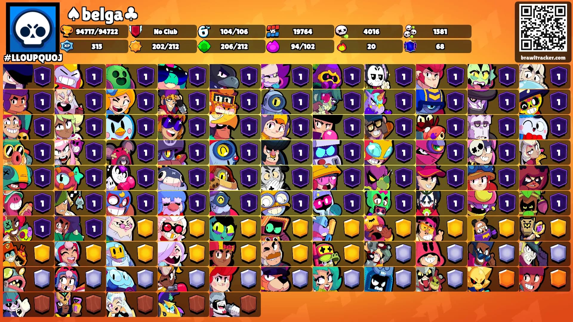 ♠belga♣'s Ranks