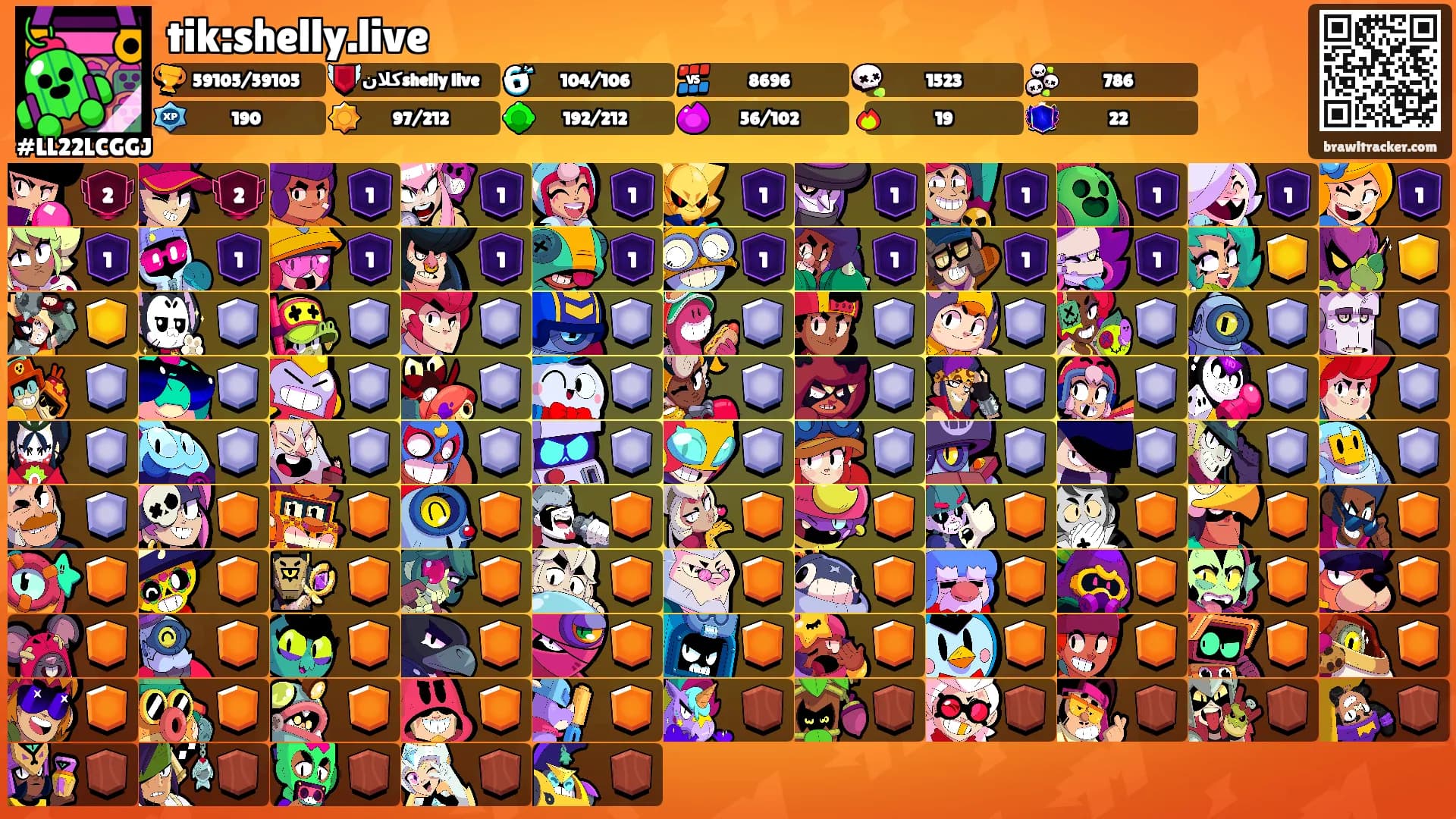 tik:shelly.live's Ranks