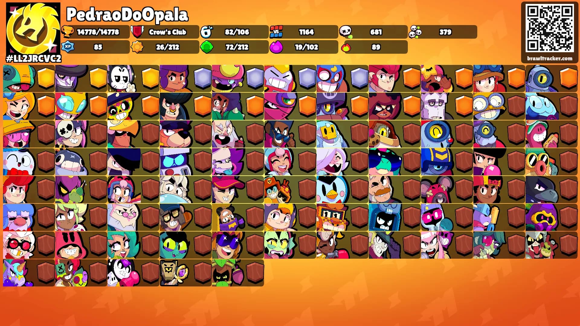 PedraoDoOpala's Ranks