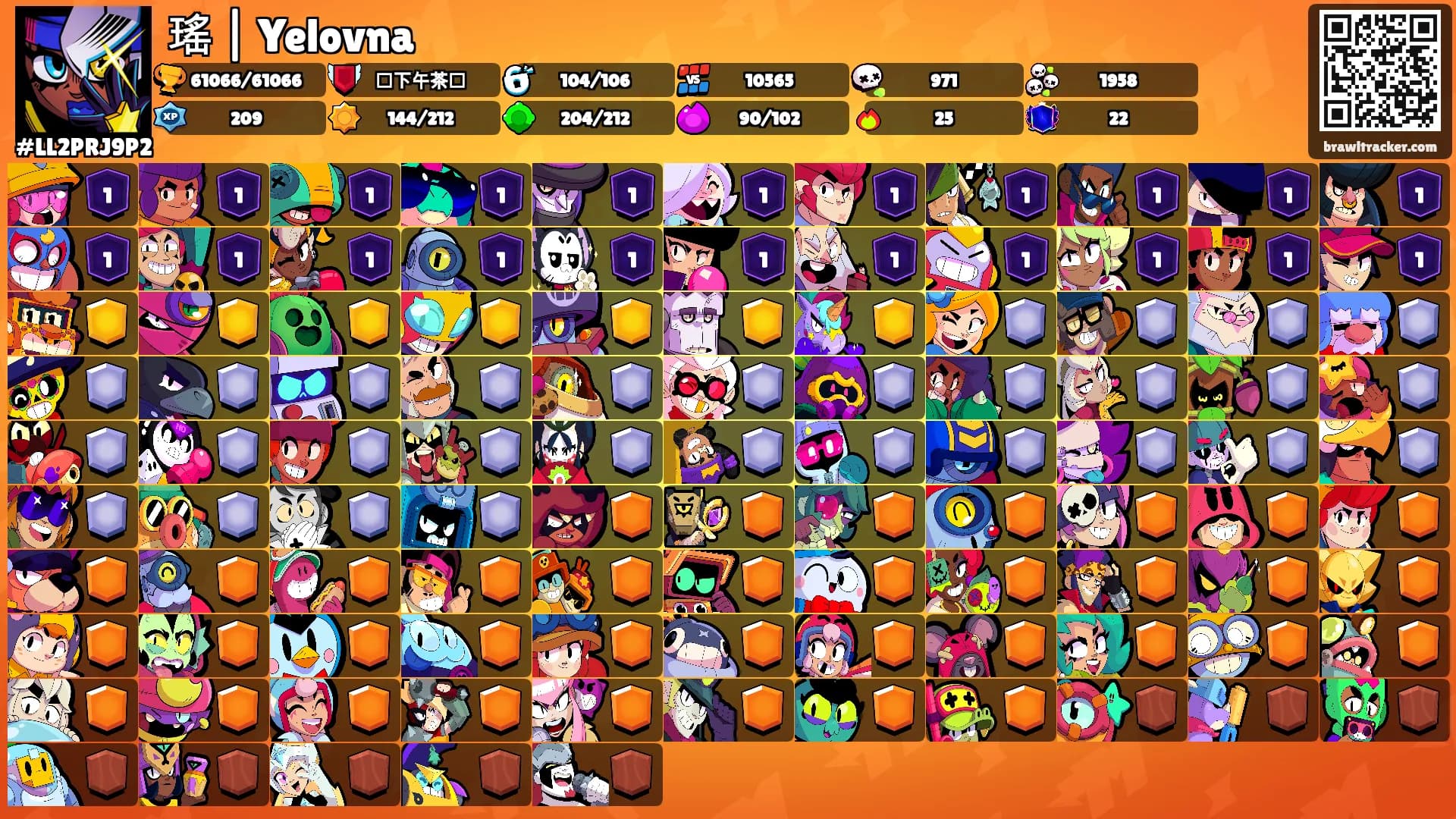 瑤 | Yelovna's Ranks