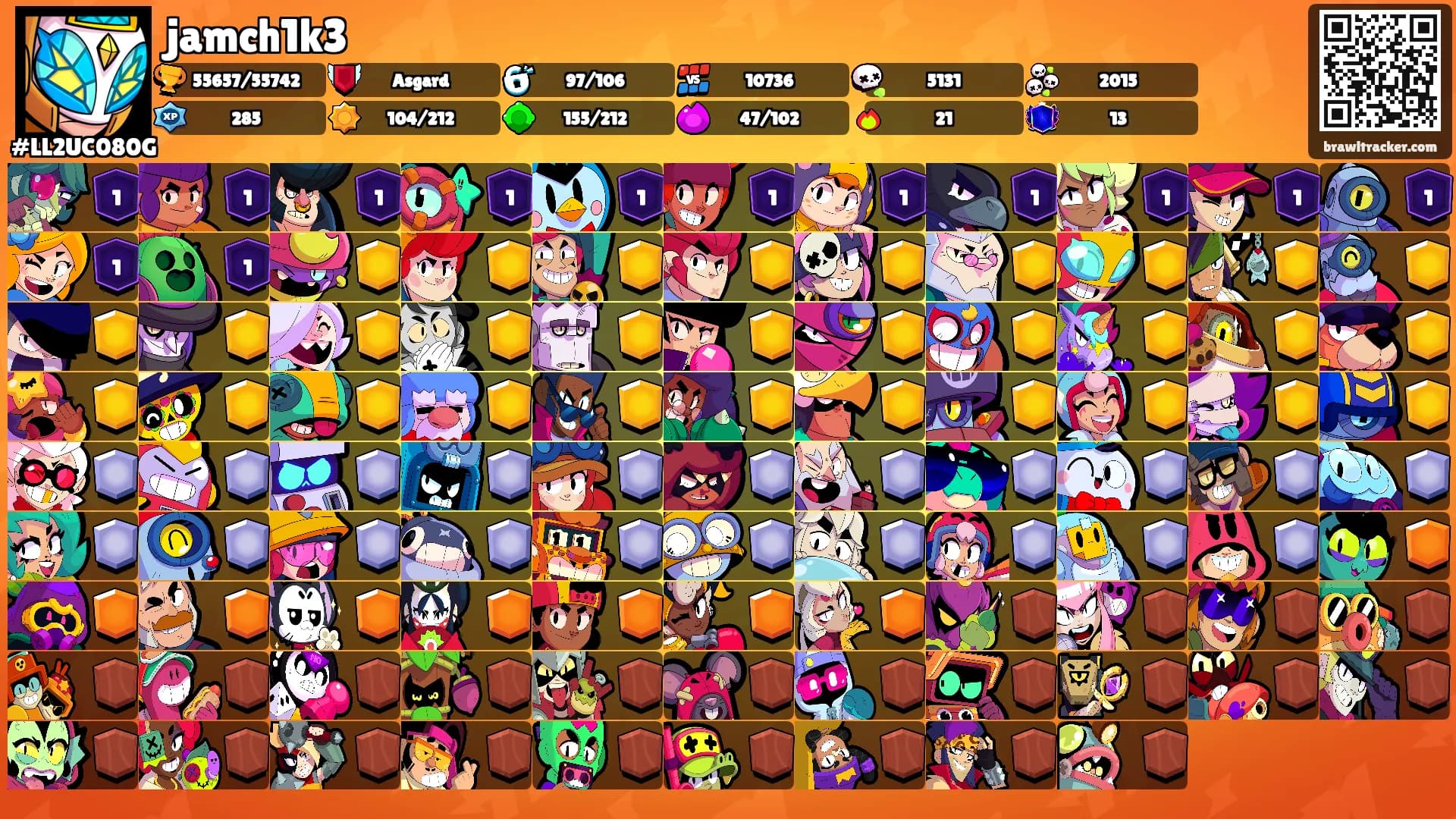 jamch1k3's Ranks