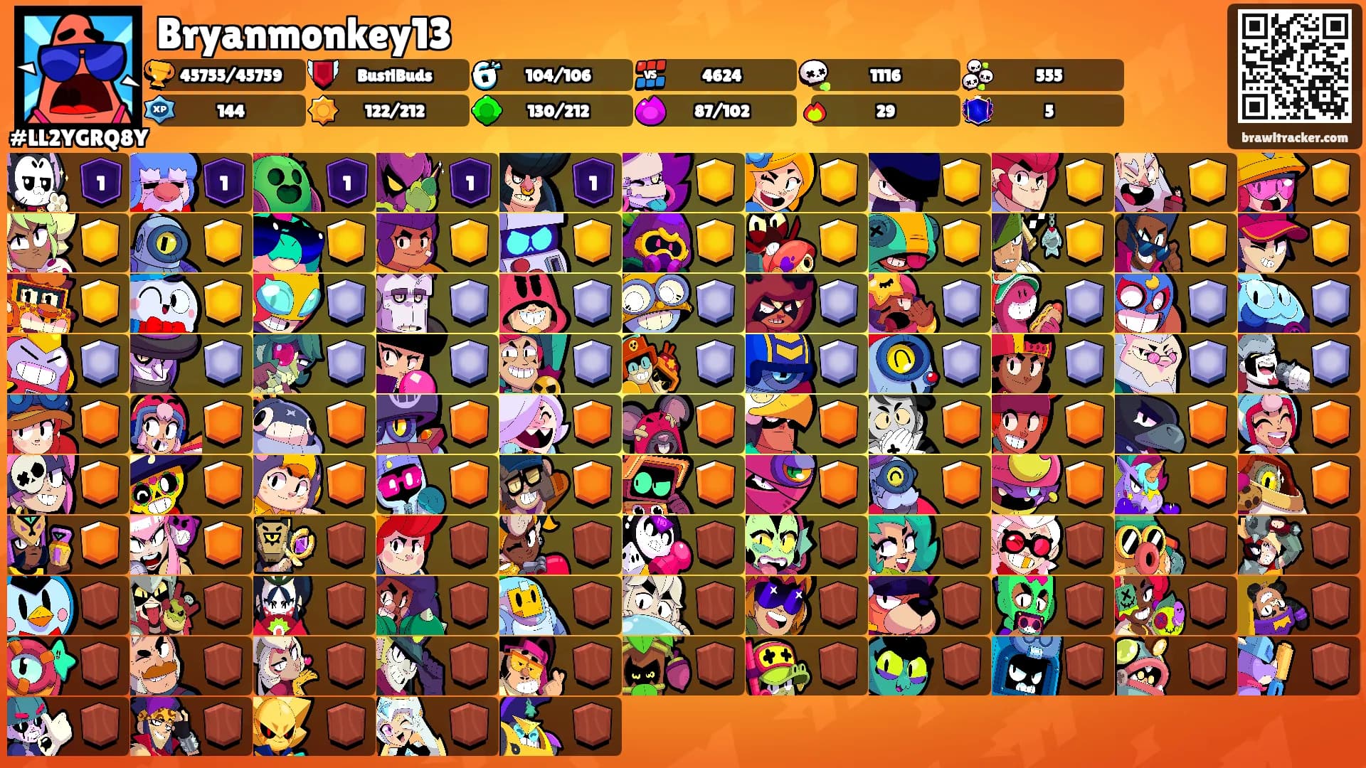 Bryanmonkey13's Ranks