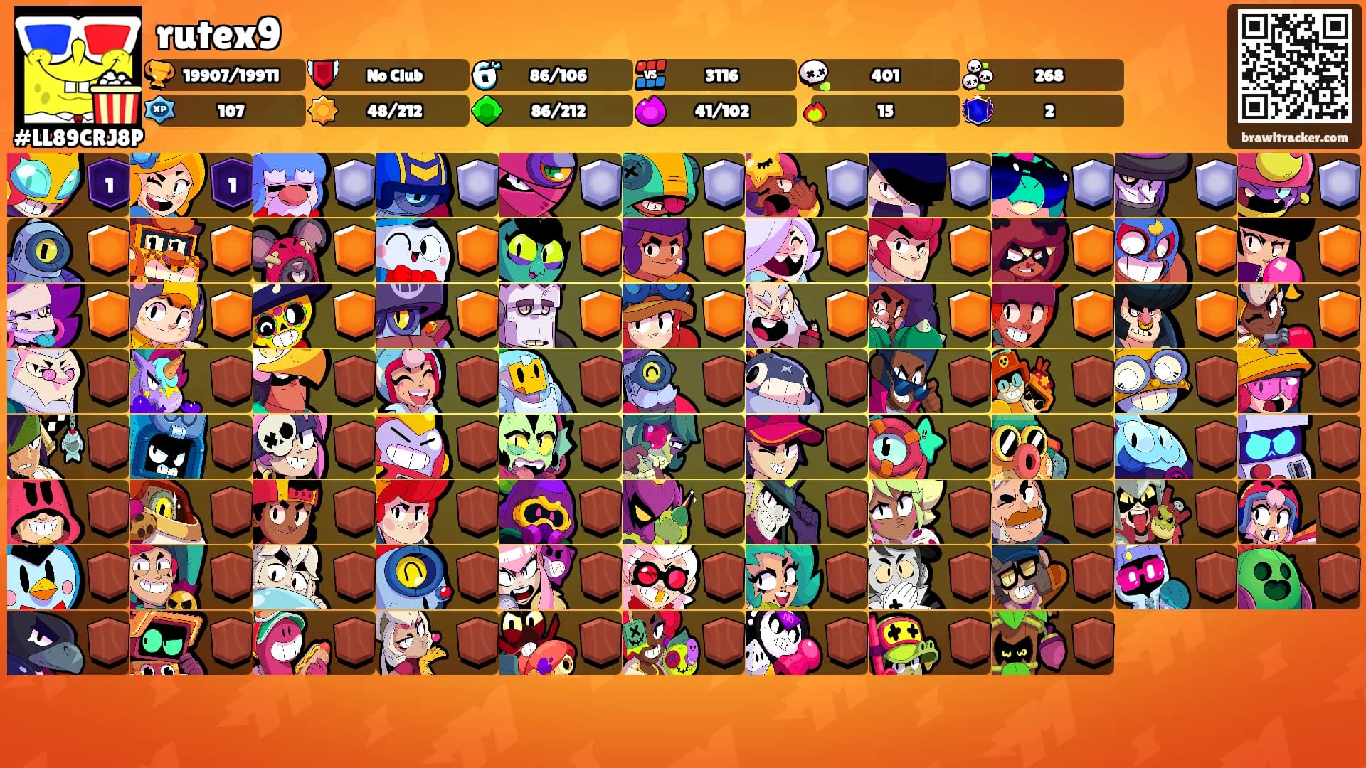 rutex9's Ranks