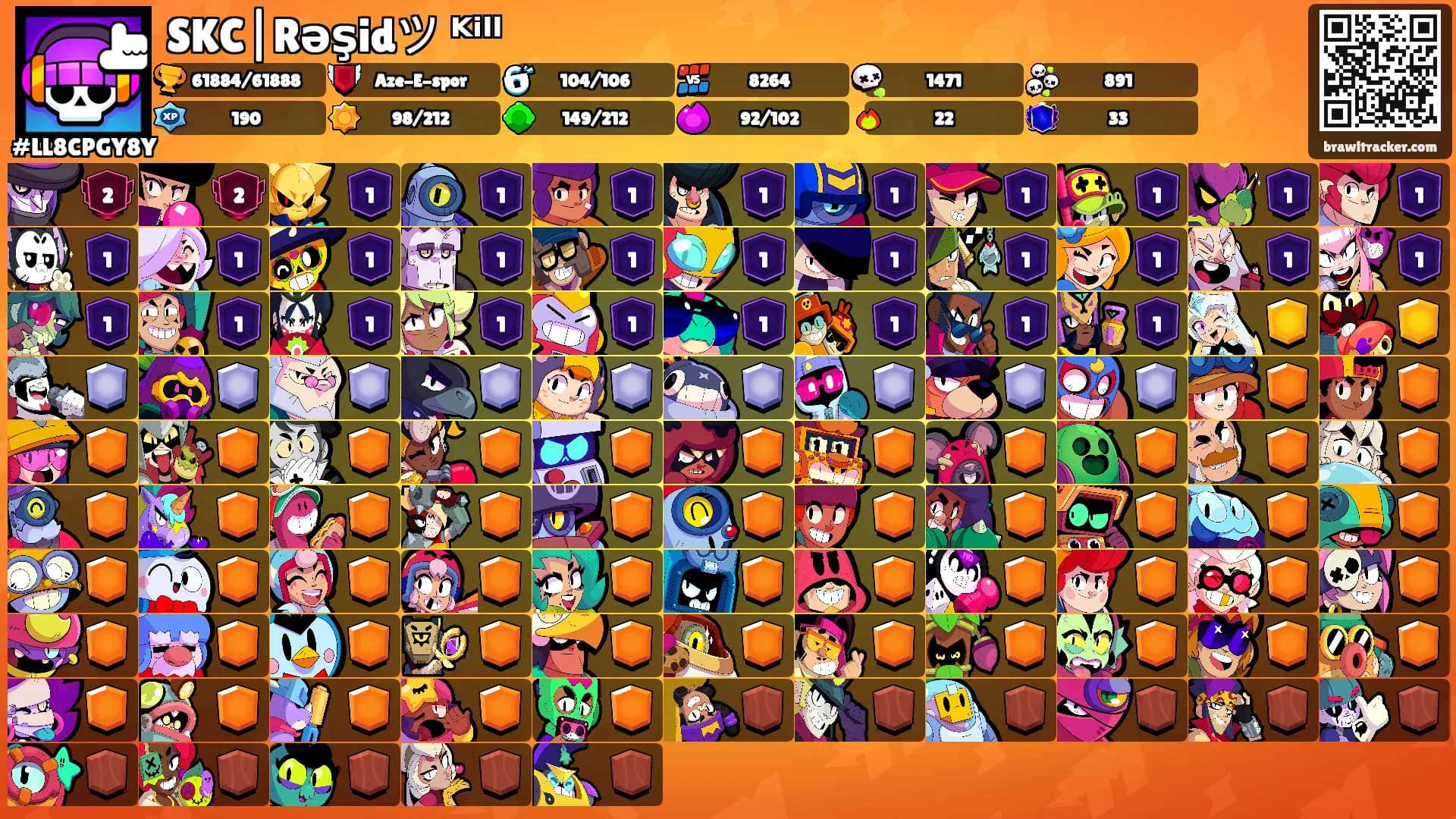SKC|Rəşidツ ᴷⁱˡˡ's Ranks