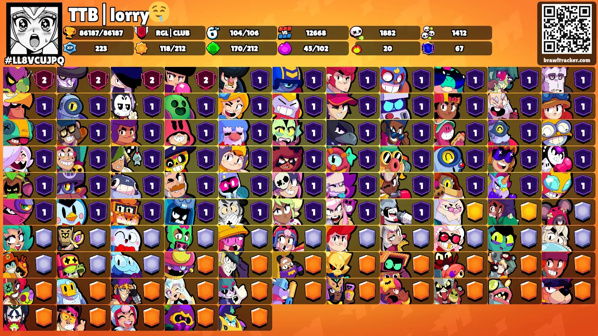 TTB|lorry🤤's Ranks