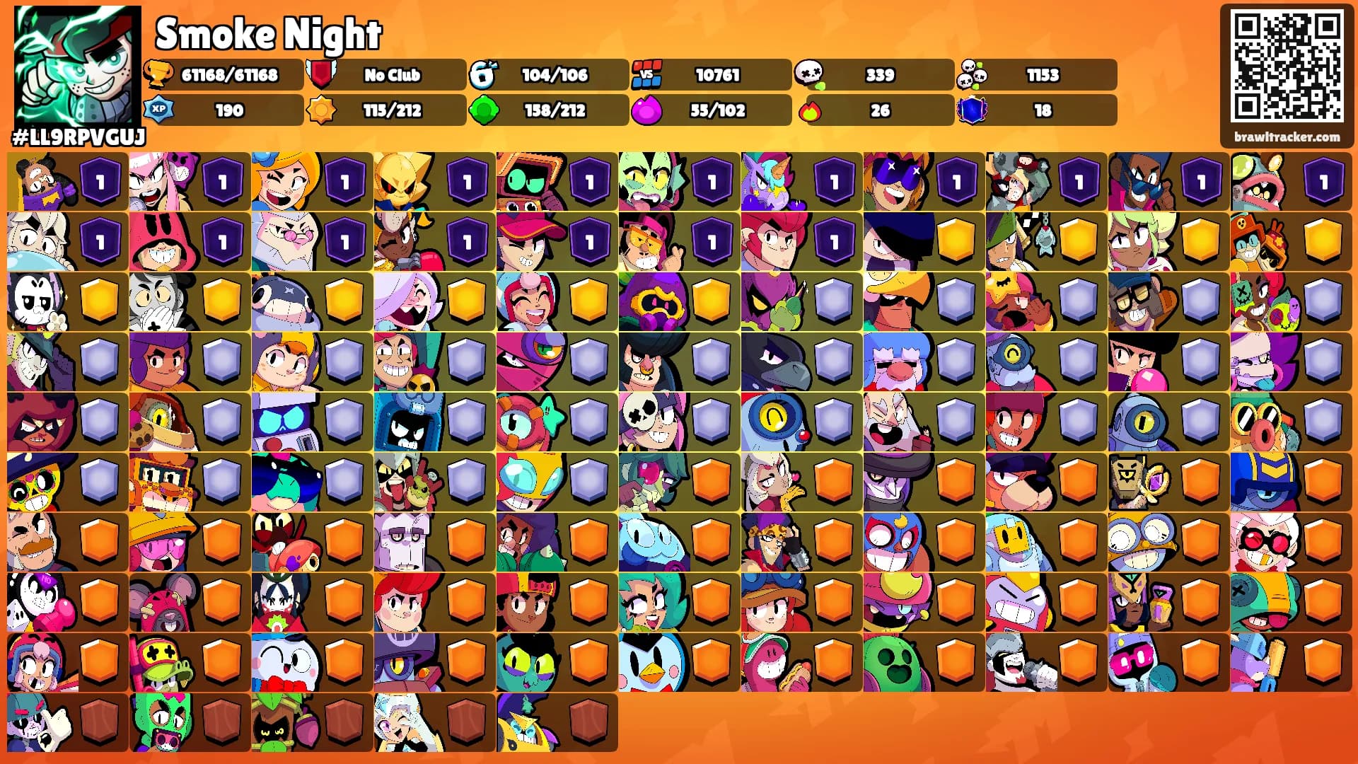 Smoke Night's Ranks