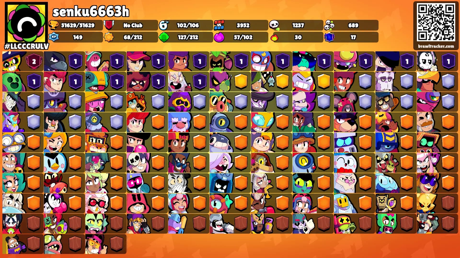 senku6663h's Ranks