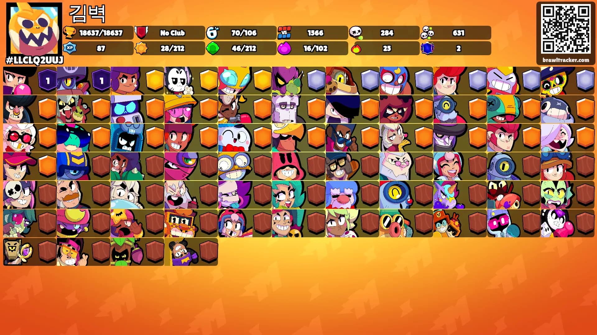 김벽's Ranks