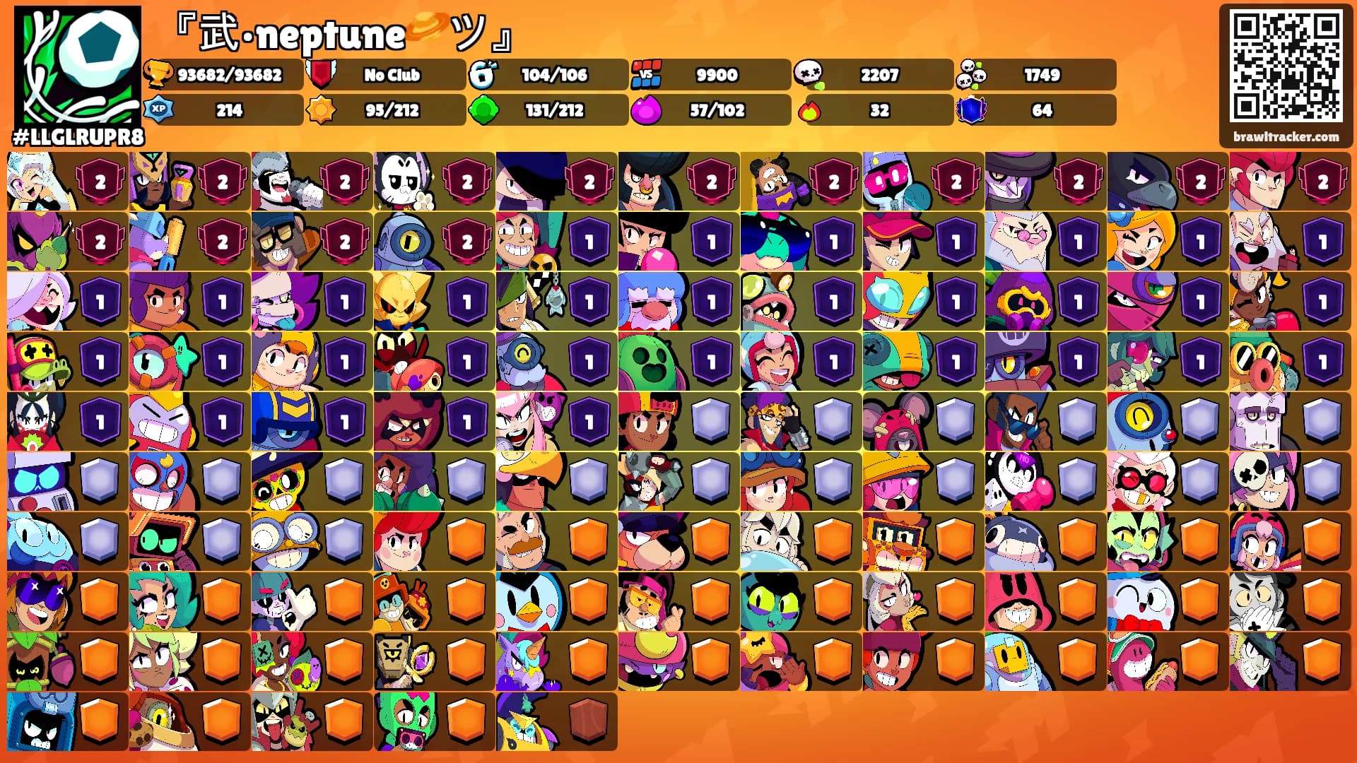 『武•neptune🪐ツ』's Ranks
