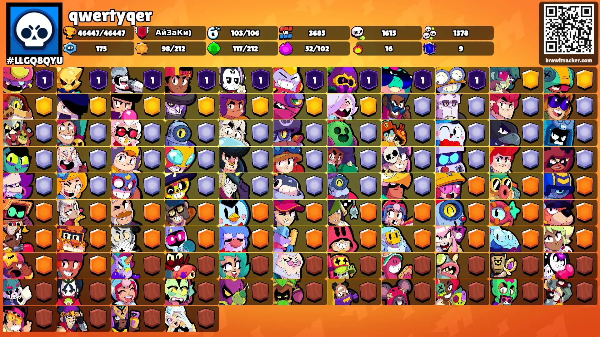 qwertyqer's Ranks